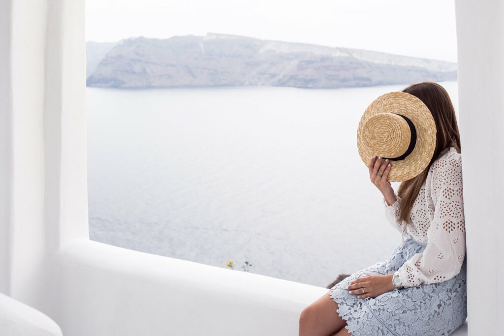 Santorini stair cases