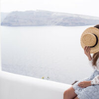 Santorini stair cases