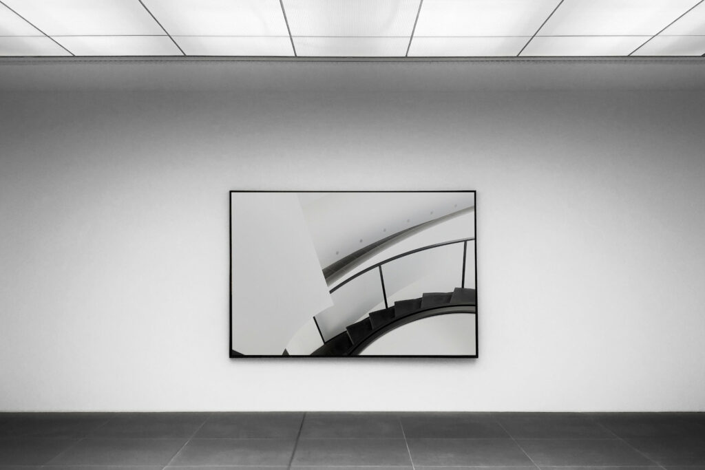 Painting in the style of minimalism